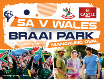 SA vs WALES Rugby Braai Park